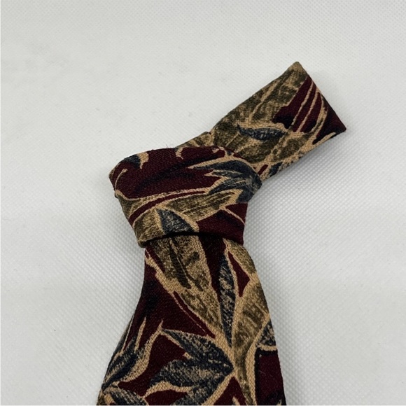 EUC Polo By Ralph Lauren Palm Pattern Tie - Picture 6 of 9